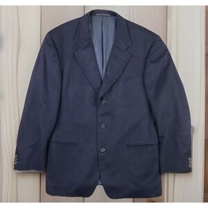 Vintage Ermenegildo Zegna Soft Blazer Sports Coat 3-Button Cashmere Men‎ Sz 46